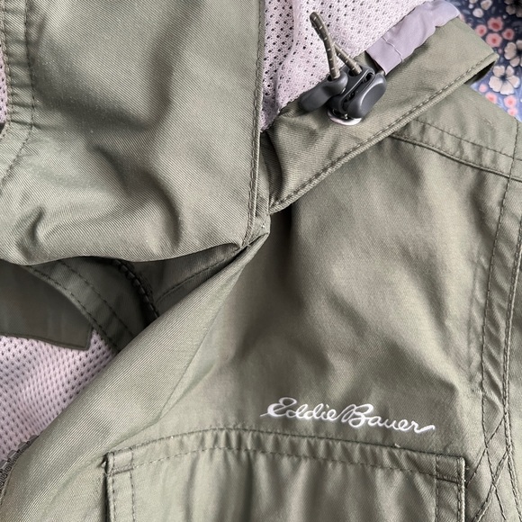 Women’s Eddie Bauer Green Rain Jacket S - Picture 7 of 9